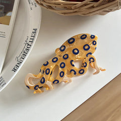 Large Acetate Sailfish Hair Claw Clip - View 6 | TEVQA