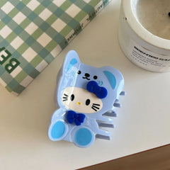 Kawaii cartoon bunny hair claw clip - View 6 | TEVQA