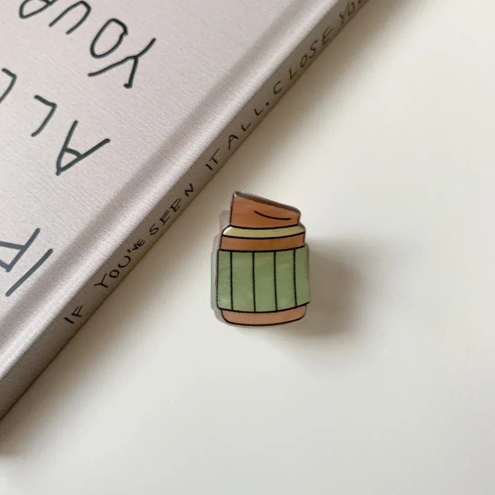 Whimsical "Kidcore" Mini Acrylic Hair Clip (1.2 Inch) - TEVQA