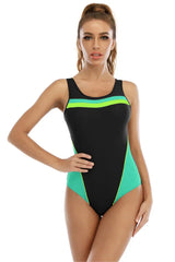 Athletic one piece swimsuit - View 13 | TEVQA