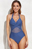 Tummy Control One Piece Swimsuit - TEVQA