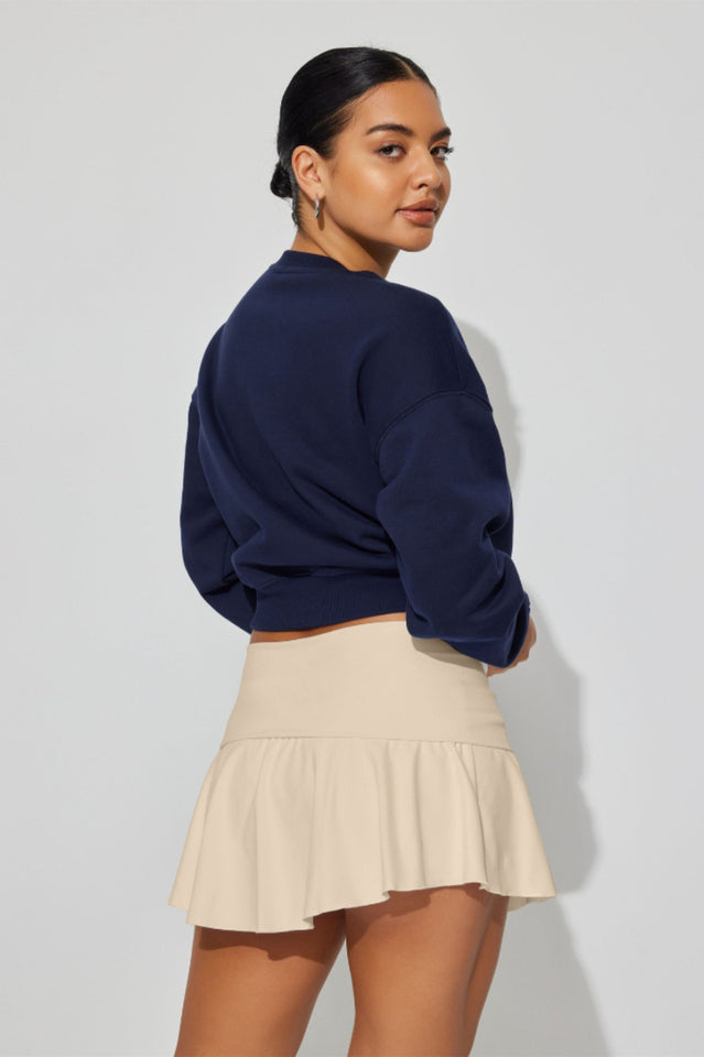 Flared Solid Skater Skirt | Dress In Beauty