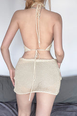 Devana Halter Top + Skirt Set | Dress In Beauty