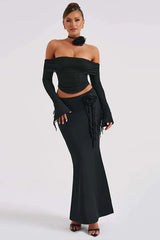 Deema Maxi Skirt Set - TEVQA