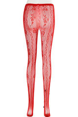 Next Level Sweetheart Lace Tights - TEVQA