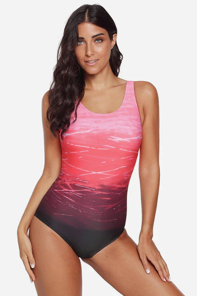 Athletic Training Cross Back Swimwear - TEVQA