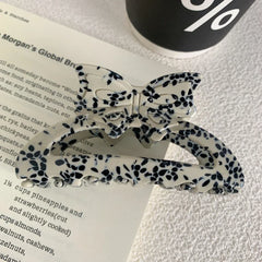 Chic Bow Cutout Acetate Hair Claw Clip - View 9 | TEVQA
