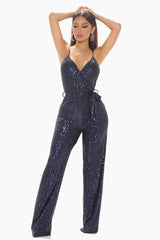 Sequin Jumpsuit - View 15 | TEVQA