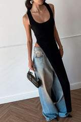 Diagonal Hem Maxi Top | Dress In Beauty