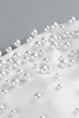 Pearl Embellished Strapless Gown | Dress In Beauty