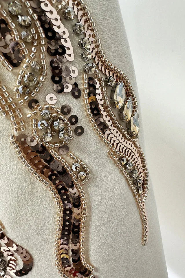 Kallie Sequin Embellished Blazer Mini Dress - View 13 | TEVQA