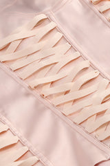 Arifah Floral Halter Neck Corset Skirt Set | Dress In Beauty