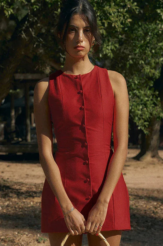 Bethany Sleeveless Bodycon Mini Dress - TEVQA