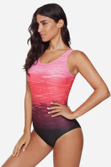 Athletic Training Cross Back Swimwear - TEVQA