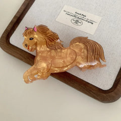 Whimsical Woodland & Farm Acetate Hair Claw - TEVQA