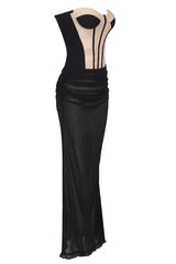 Strapless corset maxi dress set - View 20 | TEVQA