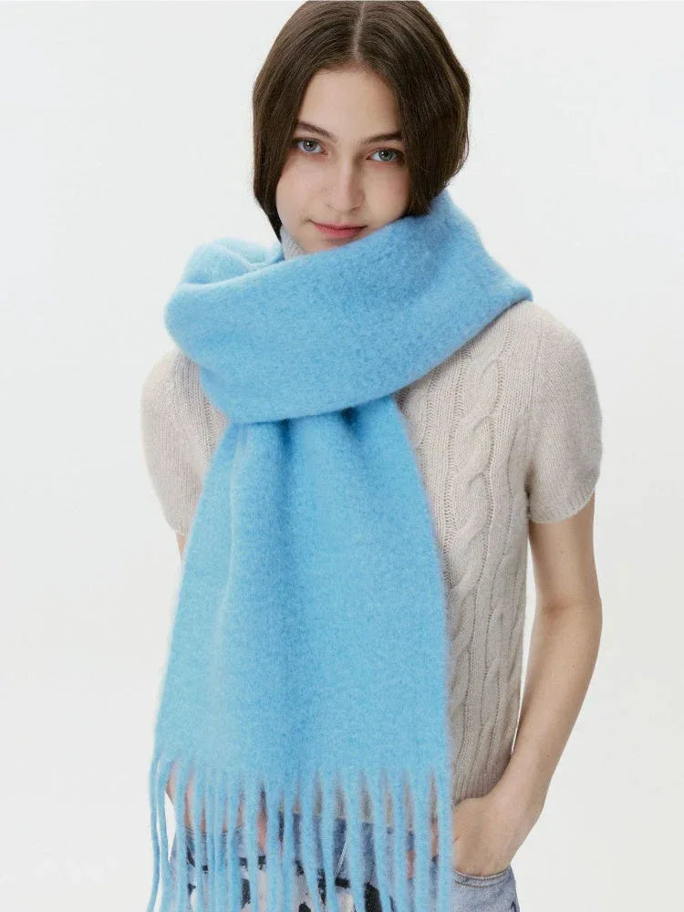 Premium Merino Wool Blend Scarf - TEVQA