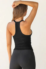 Amelie Ribbed Knit Tank Top - View 15 | TEVQA