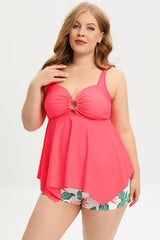 (L-5XL) Plus Size Tankini Swimsuit | Dress In Beauty