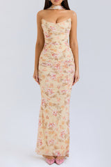 Hallie Corset With Neck Scarf + Skirt Set | Dress In Beauty