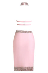 Charlee Two Piece Set Pink - View 11 | TEVQA