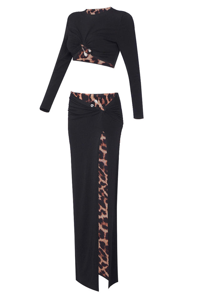 Black Stretch Cady Maxi Dress | Dress In Beauty