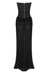 Paityn Black Bandage Bustier Set | Dress In Beauty