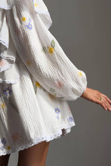 Ruffled Strawberry Print Skirt Set | Dress In Beauty