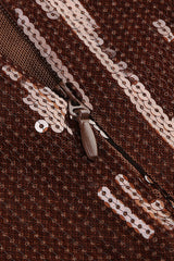 Aoibhe Long Sleeve Sequin Mini Dress | Dress In Beauty