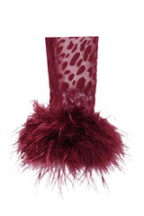 Patricia Leopard Burnout Velvet Backless Dress | Dress In Beauty