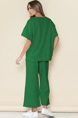 Textured Short Set - TEVQA