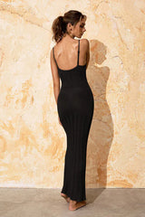 Knit maxi cover up dress - View 7 | TEVQA