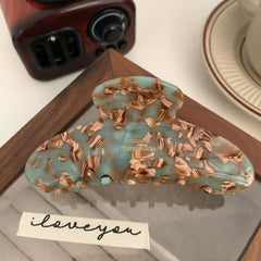 Large Acetate Hair Claw Clip - View 9 | TEVQA