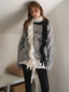 Y2K Vintage Style Ruffled Skinny Scarf