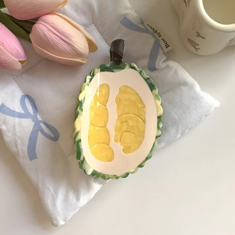 Fruit Salad Acetate Hair Claw Clip - View 12 | TEVQA