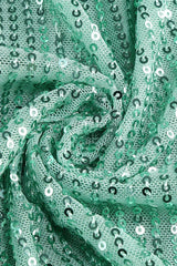 One Shoulder Sequin Maxi Dress - View 7 | TEVQA