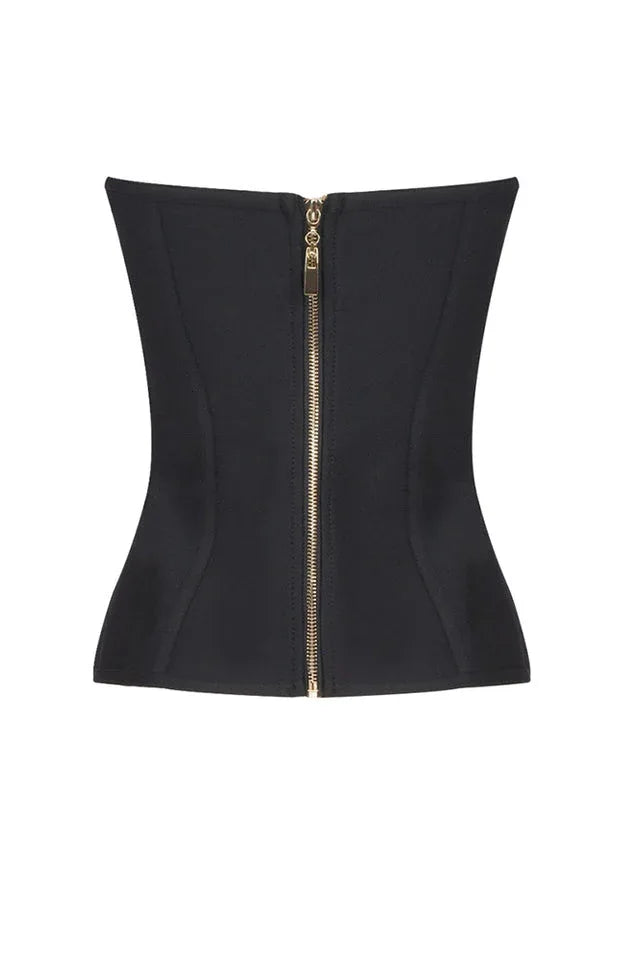 Strapless corset maxi dress set - View 23 | TEVQA