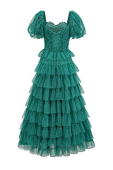 Lisette Ruffle Off Shoulder Gown | Dress In Beauty