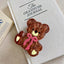 Teddy Bear Acetate Hair Claw Clip - View 6 | TEVQA