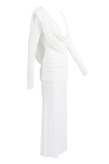 Draped Cowl Neck Maxi Dress | Dress In Beauty
