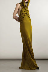 Carleigh Ruche Maxi Dress With Headscarf | Dress In Beauty