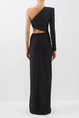 Gathered Single Shoulder Dress | Dress In Beauty