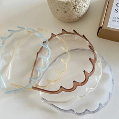 Wavy Comb Headband - Non-Slip Volumizing Toothed Hair Band - TEVQA