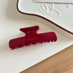 Large French Acetate Hair Claw Clip - View 8 | TEVQA
