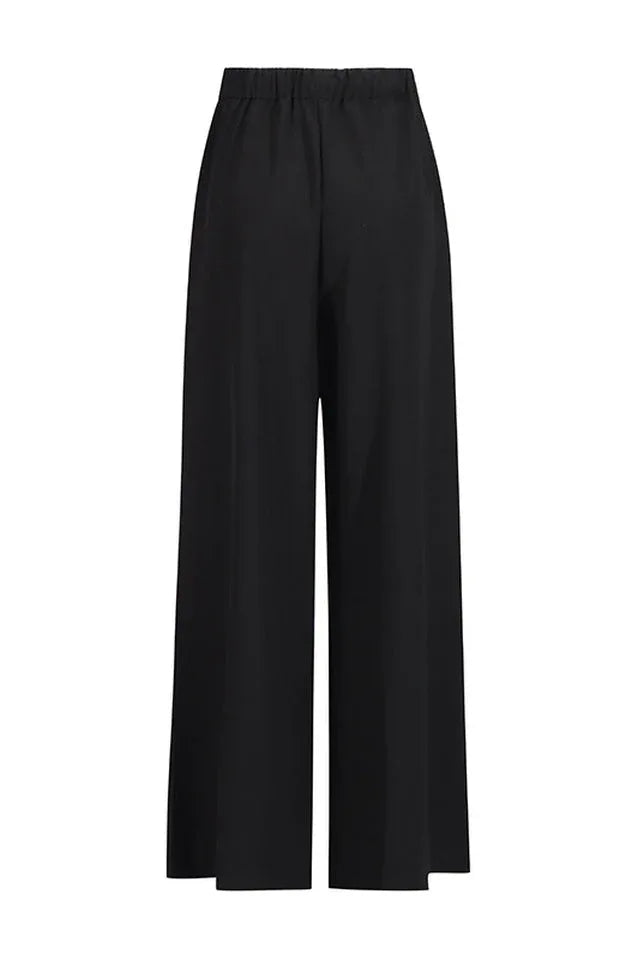Ambrea Shawl Ruch Cutout Pants Set - TEVQA