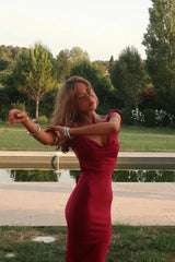 Lila Velvet Maxi Dress - View 6 | TEVQA