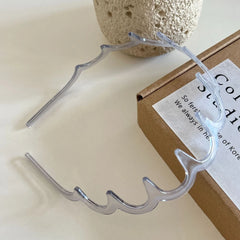 Wavy Comb Headband - Non-Slip Volumizing Toothed Hair Band