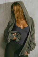 Henley Long Sleeve Top | Dress In Beauty