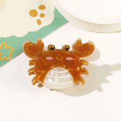 Mini Ocean Life Acetate Hair Claw (1.8 Inch)