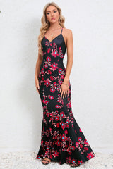 Crisscross Spaghetti Strap Fishtail Dress | Dress In Beauty